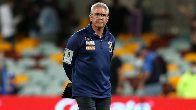 The big game losses are mounting for Lions coach Chris Fagan. Picture: AFL Photos/Getty Images