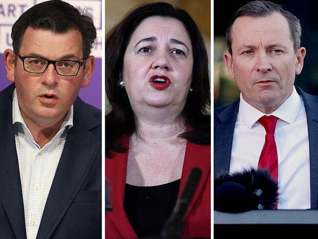 Dan Andrews Qld Prem and WA