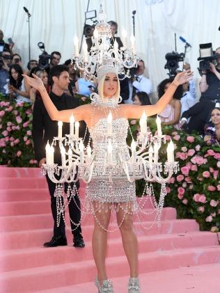 She hosted a séance at the after party. Picture: Getty