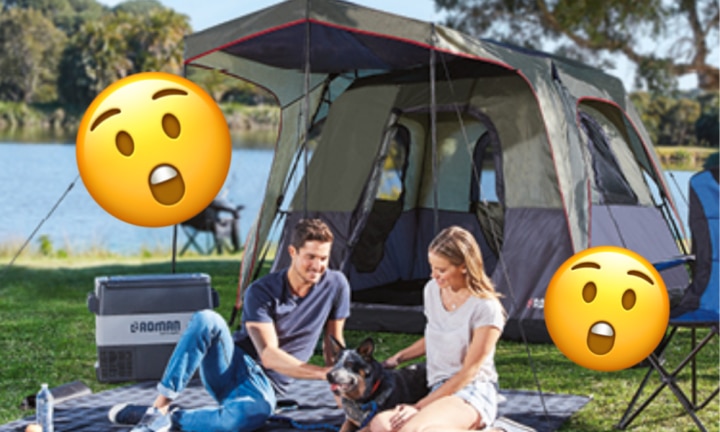 Aldi pop up outlet tent