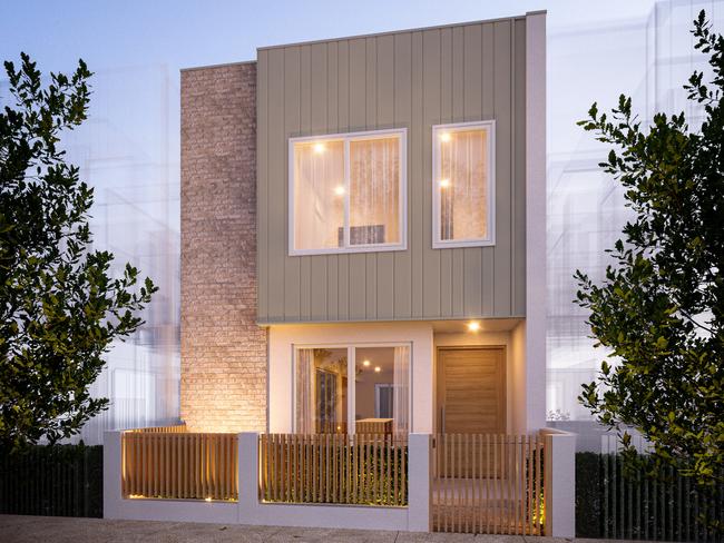 The Good Home House &amp; Land Auction will fetch one lucky buyer a new terrace home in Villawood’s Oakden Rise estate. Picture: Supplied