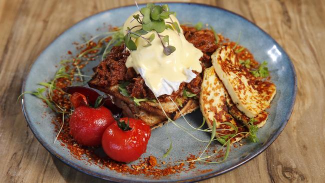 Smoked Paprika breakfast. (AAP Image/Josh Woning)