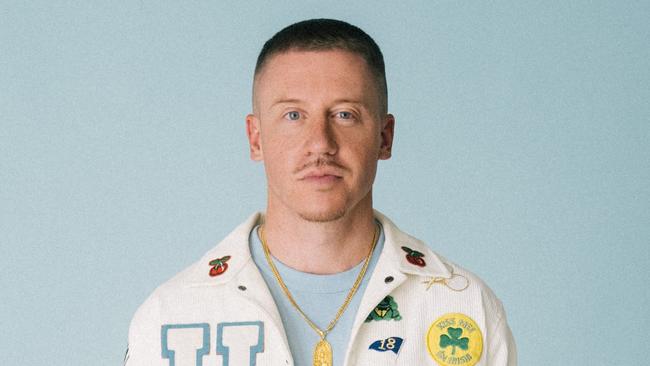 American hip hop artist Macklemore. Picture: Supplied