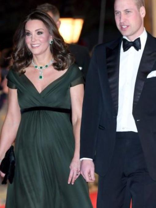 The Duke and Duchess of Cambridge at the BAFTAS.