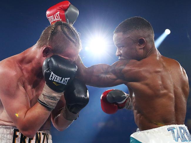 Bruno Tarimo defeated Kye MacKenzie. Picture: Getty Images