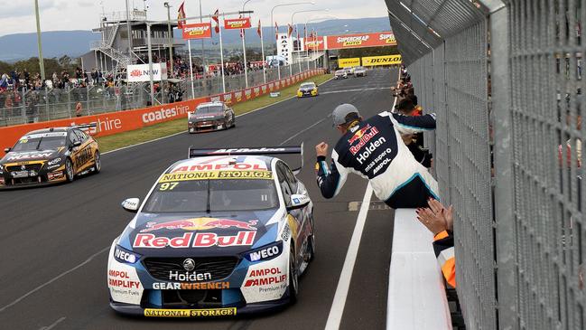 Seven recently secured a five-year free-to-air television broadcast rights deal to cover Supercars. Picture: Getty Images