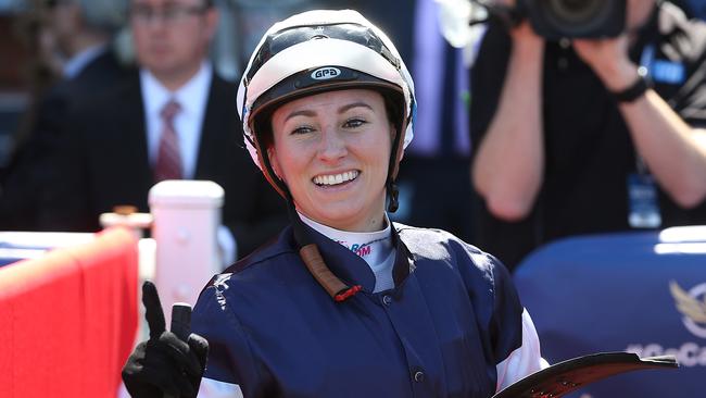 Katelyn Mallyon has earned a start on Go Dreaming in the Caulfield Cup. Picture: Ian Currie