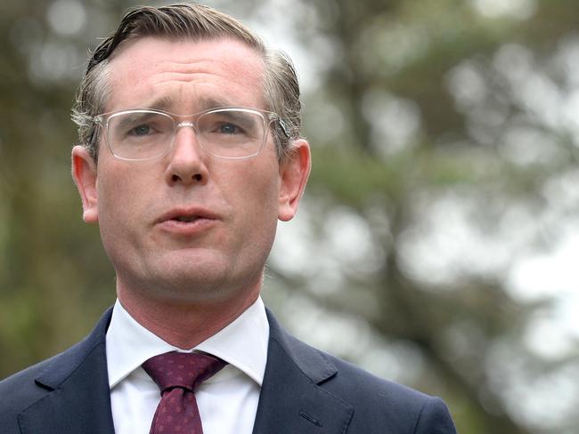 NSW Treasurer Dominic Perrottet says the government has invested heavily in the state’s health system. Picture: NCA NewsWire / Jeremy Piper