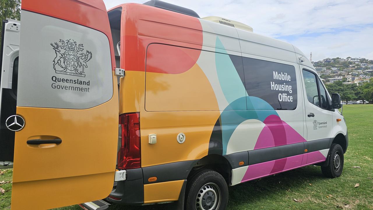 The new Mobile Housing Service van now serving the Townsville community.