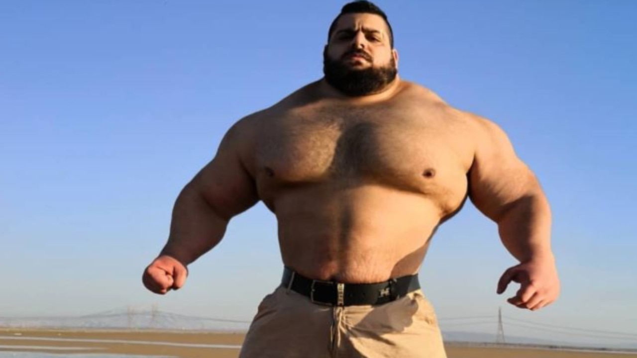 ‘Iranian Hulk’ Sajad Gharibi dipanggil oleh rekan Brasil yang mengerikan, petinju 176kg