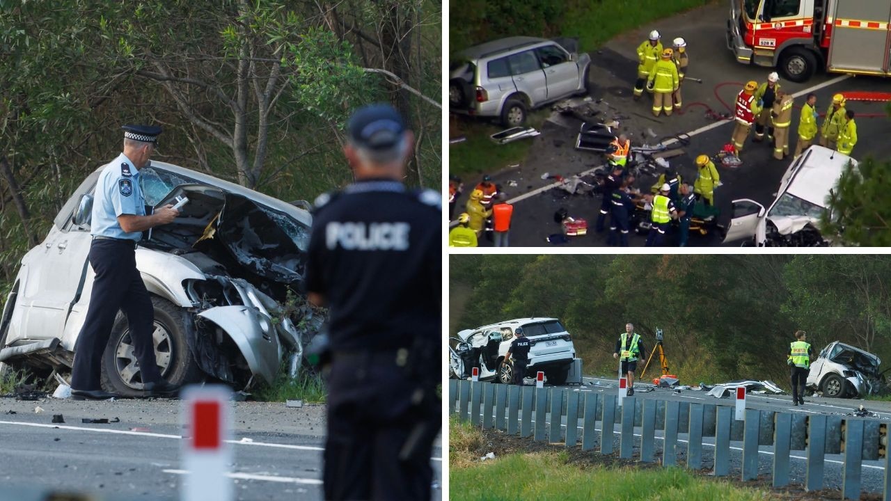 Driver arrested over double-fatal crash near Brisbane