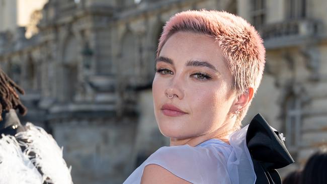 Florence Pugh attends the Valentino Haute Couture Fall/Winter 2023/2024 show as part of Paris Fashion Week on July 5. Picture: Pascal Le Segretain/Getty Images