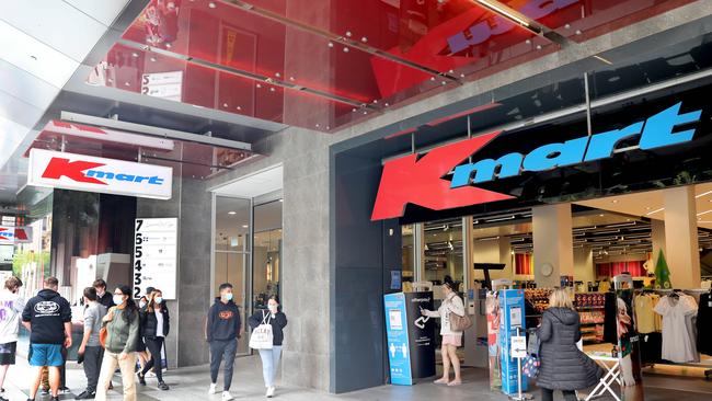 Kmart has announced a $600 million half year profit. Picture: NCA NewsWire / Dean Martin