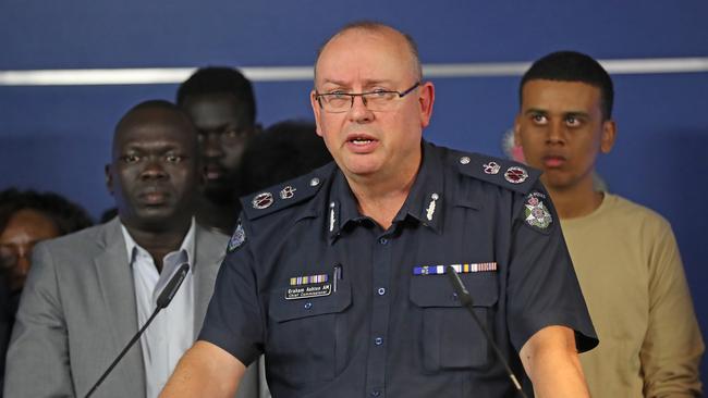 Victoria Police Chief Commissioner Graham Ashton. Picture: Alex Coppel