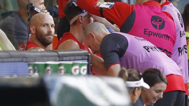 Jarrad McVeigh will miss an extended period of time. Picture: AAP Images 