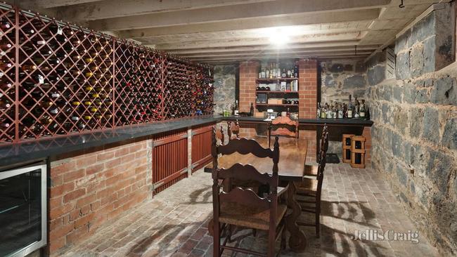 The grand eastern suburbs property boasts a wine cellar …