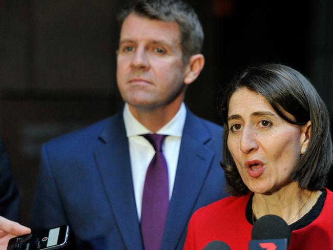 Jones slammed both Mike Baird’s surprise resignation, and Gladys Berejiklian’s expected leadership. Picture: Joel Carrett/AAP