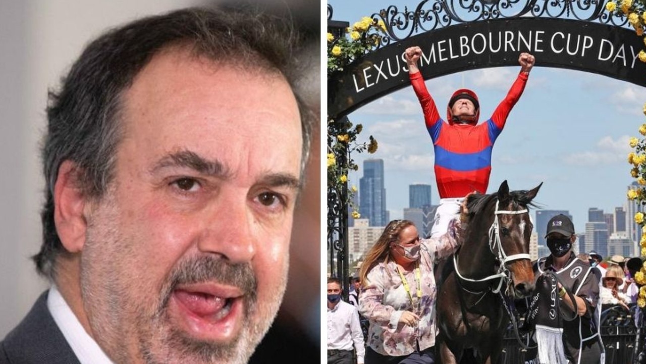 Martin Pakula hit back at Melbourne Cup critics.