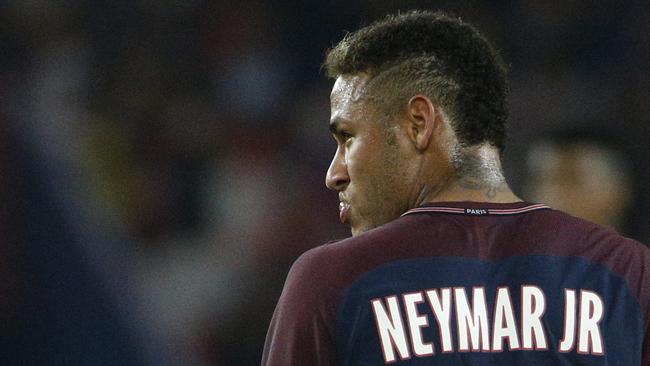 Paris Saint-Germain's Brazilian forward Neymar.