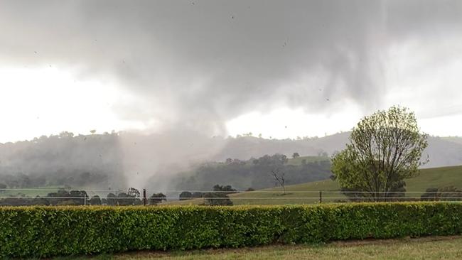 The weather event is extremely rare in NSW. Picture: Severe Weather Australia