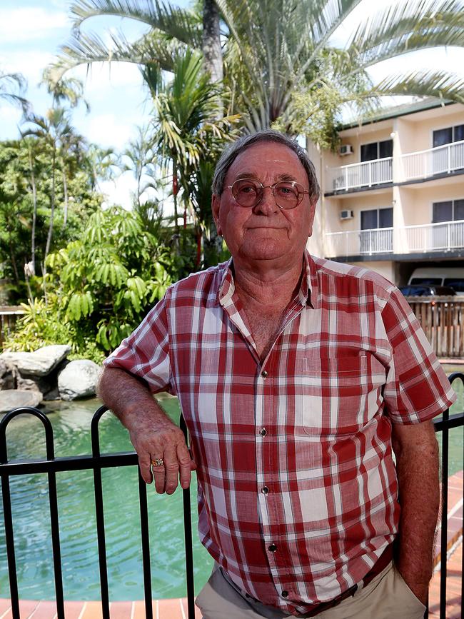 City Sheridan Motel owner Brian Jorgensen. PICTURE: STEWART MCLEAN.