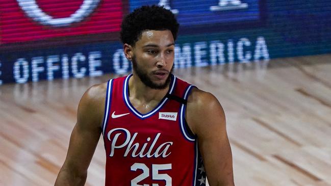 Ben Simmons of the Philadelphia 76ers. Picture: Getty