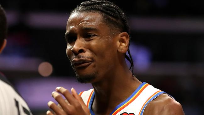 Oklahoma City got spanked by the Memphis Grizzlies. Picture: Katelyn Mulcahy/Getty Images