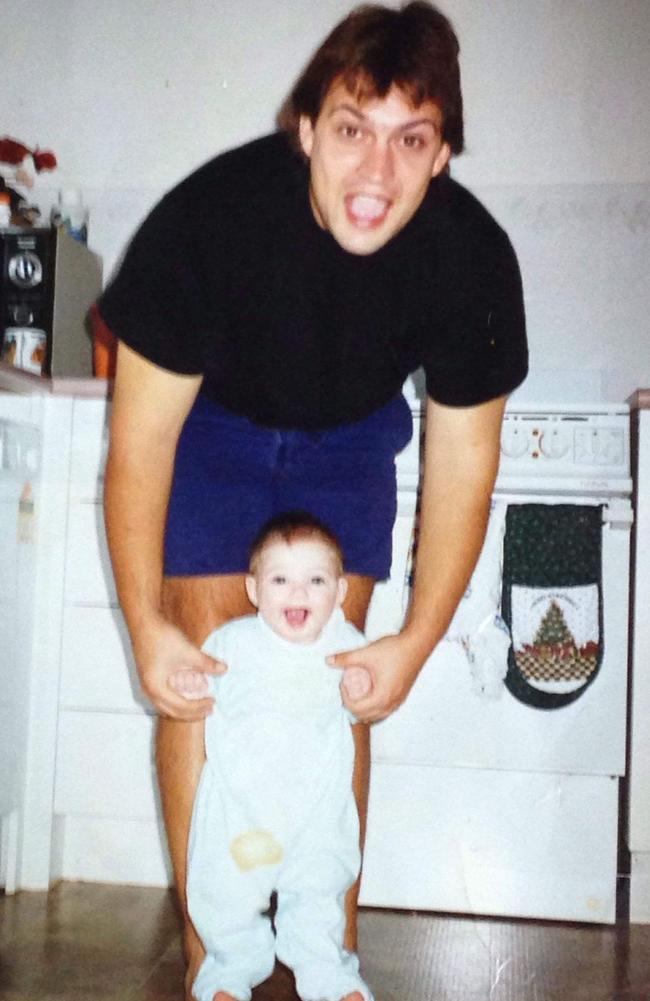 Jason Bennett with his daughter Brittany.