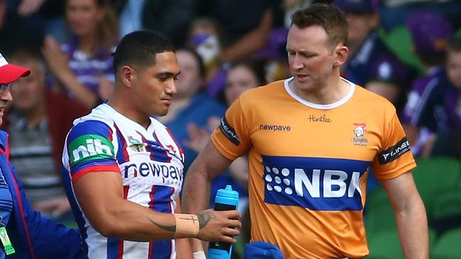 Sione Mata'utia has suffered a number of concussions which almost forced him to retire. Picture: Getty