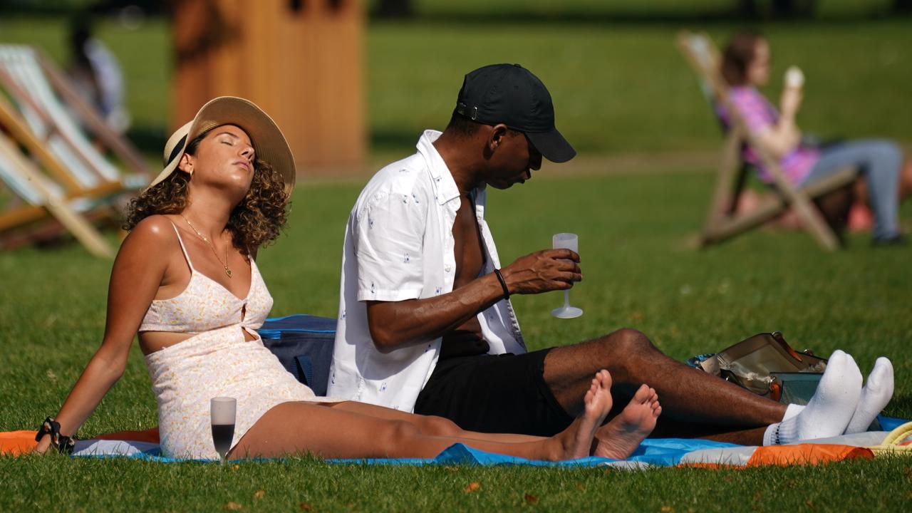 Residents have been urged to avoid alcohol, caffeine and physical exertion in the hottest parts of the day. Picture: Yui Mok/PA Images via Getty Images