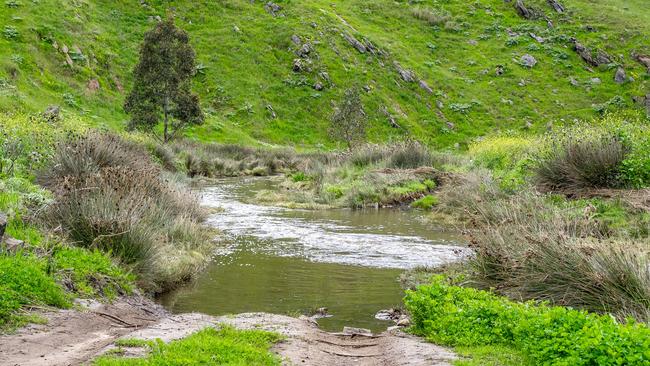 One of the property’s stunning waterways.