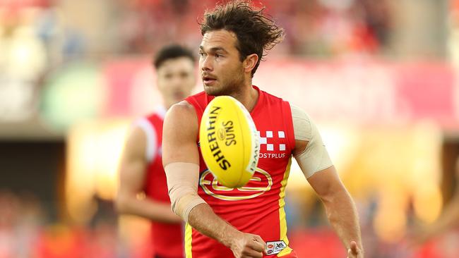 Jarrod Harbrow enjoyed a brilliant season with the Suns. Picture: Getty Images