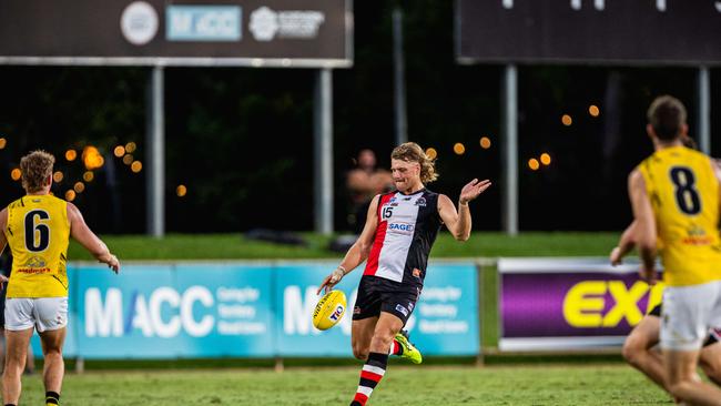 Wyatt Ryan was named best on ground. Picture: Pema Tamang Pakhrin