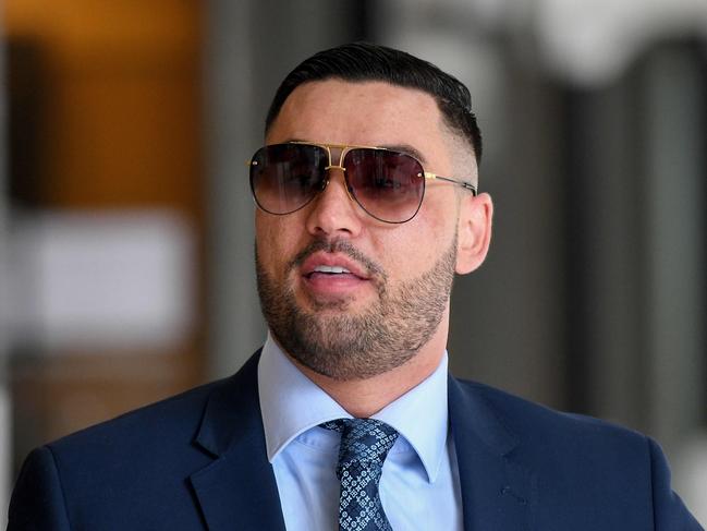 SYDNEY, AUSTRALIA - NCA NewsWire Photos NOVEMBER, 27, 2020: Salim Mehajer is seen arriving at  Downing Centre Courts in Sydney. Picture: NCA NewsWire/Bianca De Marchi