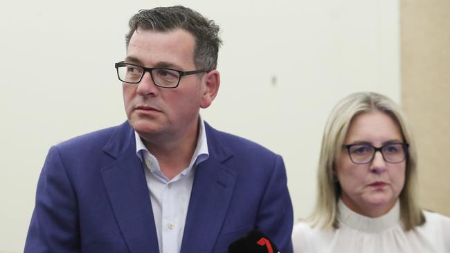 Planning for the transition from Daniel Andrews to Jacinta Allan is going full steam ahead. Picture: David Crosling