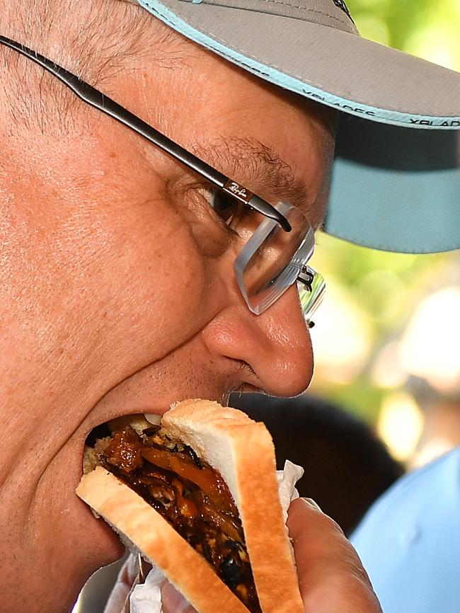 Prime Minister Scott Morrison on New South Wales election day in March. Picture: AAP