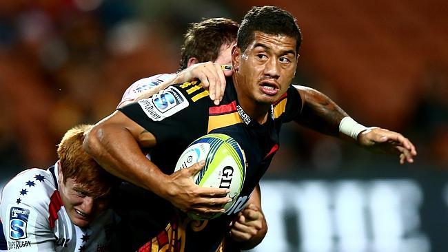 Augustine Pulu ran well from halfback.