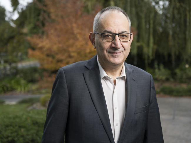 CANBERRA, Australia. May 10, 2024:  Defence expert and former chief of the Department of Home Affairs Mike Pezzullo at home in Canberra. Picture: Martin Ollman