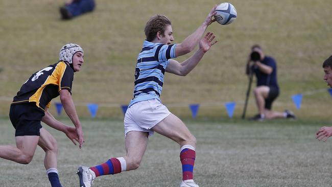 Max Jorgensen in action as a schoolboy star.