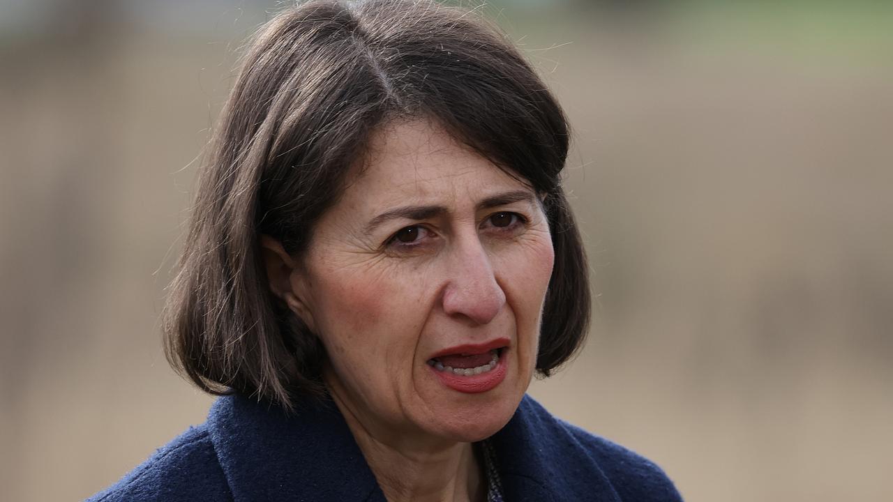 SYDNEY, AUSTRALIA - NewsWire Photos JUNE 15, 2021: Pictured Premier Gladys Berejiklian,  making a major announcement about the Bradfield City Centre. Picture: NCA NewsWire / Dylan Coker