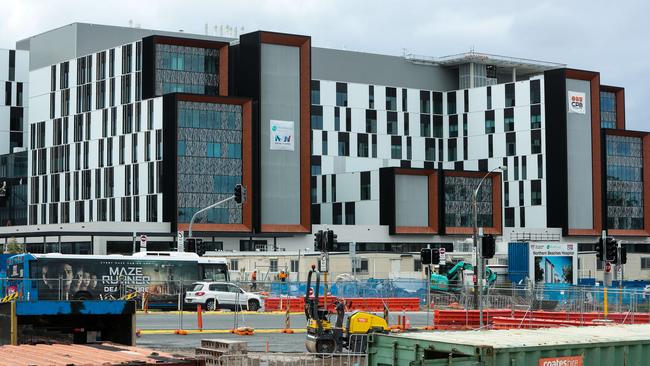 The new hospital taking shape. Picture: AAP Image / Julian Andrews