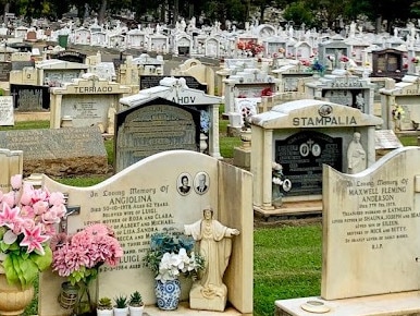 Karrakatta Cemetery in Perth, generics image