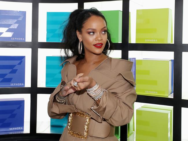 Rihanna’s new clothing and accessories label Fenty will be released on May 29. Picture: Getty Images for Fenty Beauty