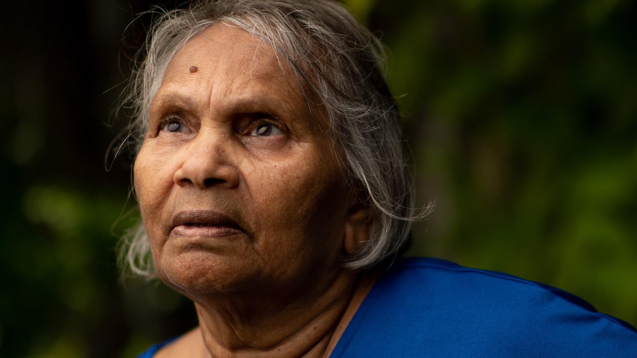 Stolen Generations Aboriginal Corporation chairwoman Eileen Cummings spoke to the Senate committee on Friday. Photograph: Che Chorley