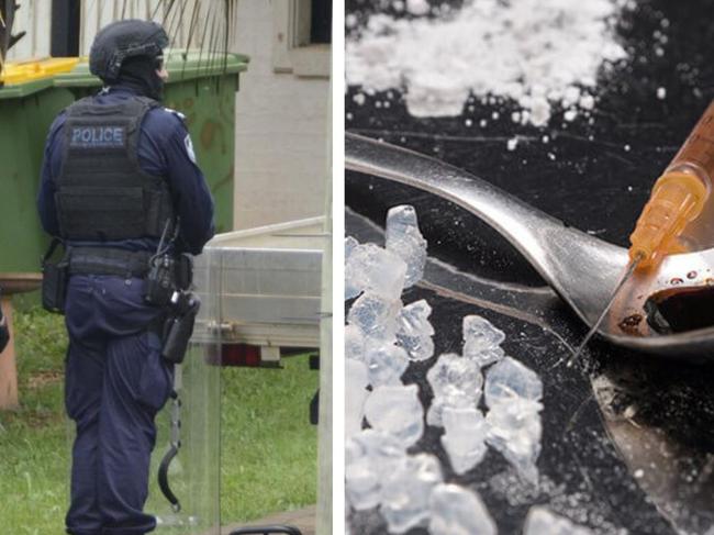Chinchilla tradie arrested, locked up for large meth stash