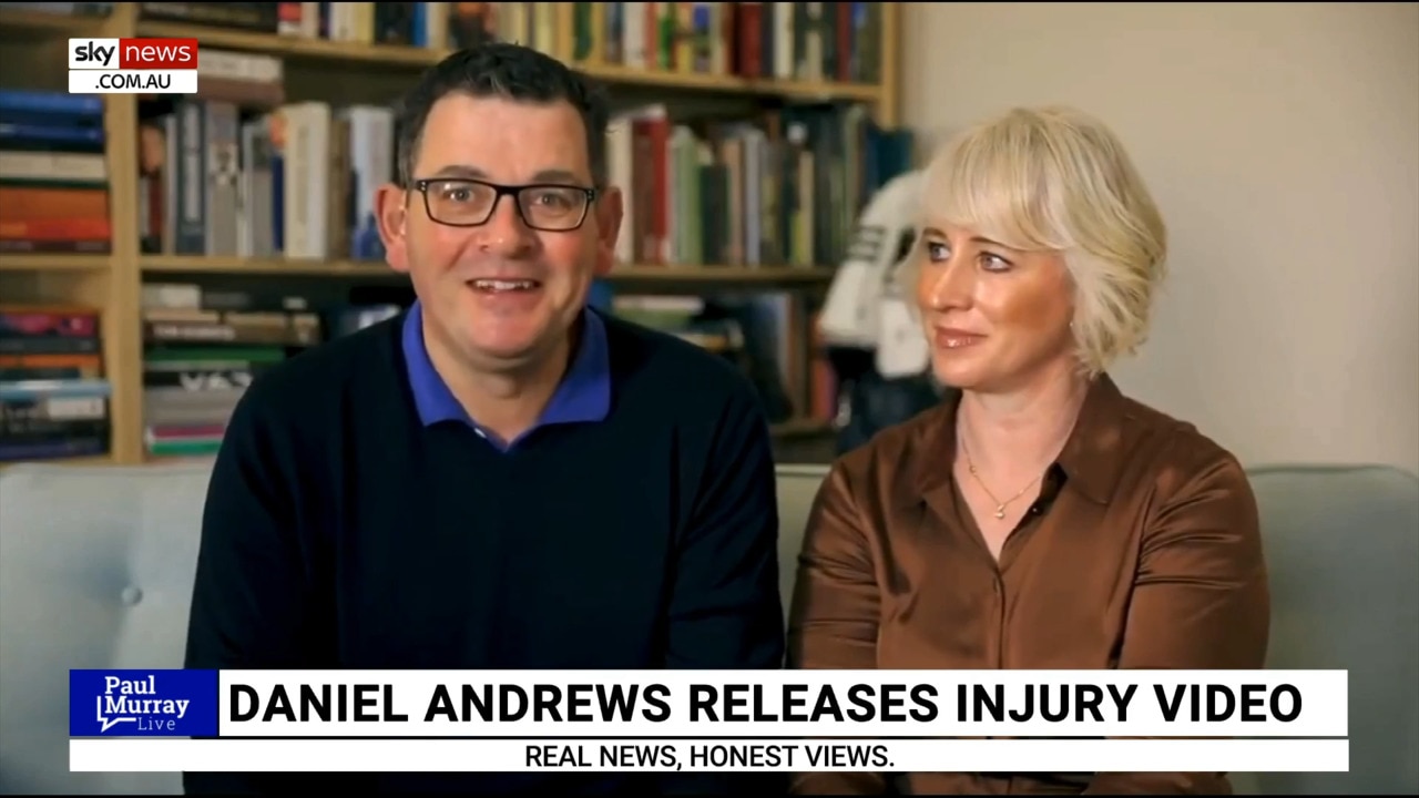 Daniel Andrews’ wife thought her husband was going to die after he fell ...