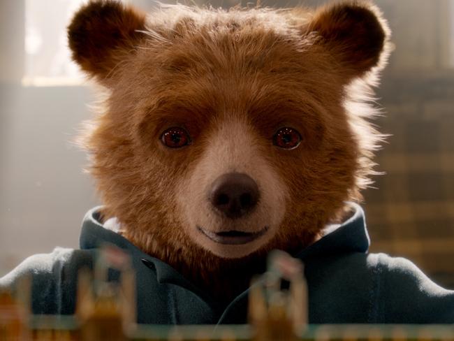 Paddington (voiced by Ben Whishaw) in a scene from film Paddington 2