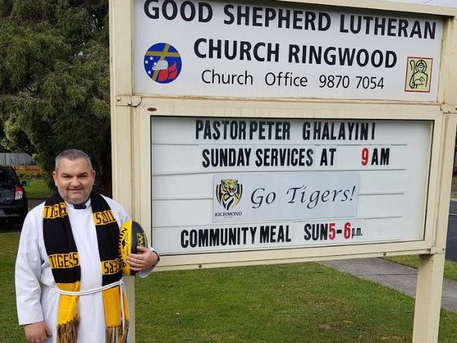 Pastor Peter Ghalayini is hoping for divine inspiration: Picture: Supplied