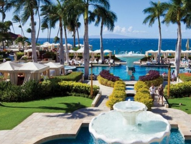 The Four Seasons Hotel, Maui.