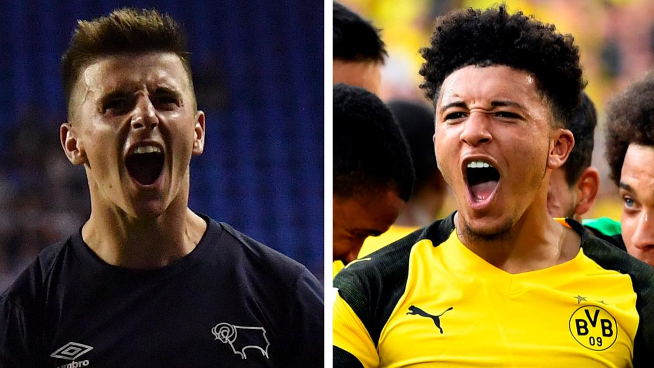 Mason Mount and Jadon Sancho have earned England call-ups.